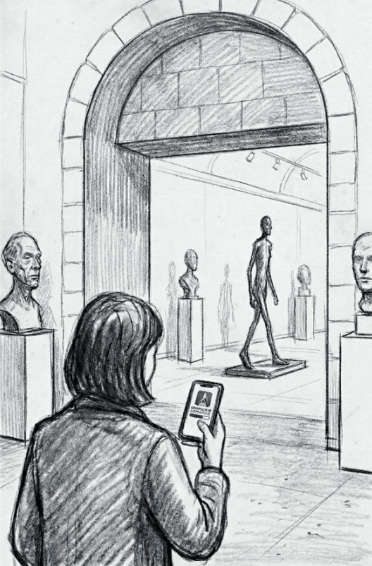 Language barrier removed at the museum threshold