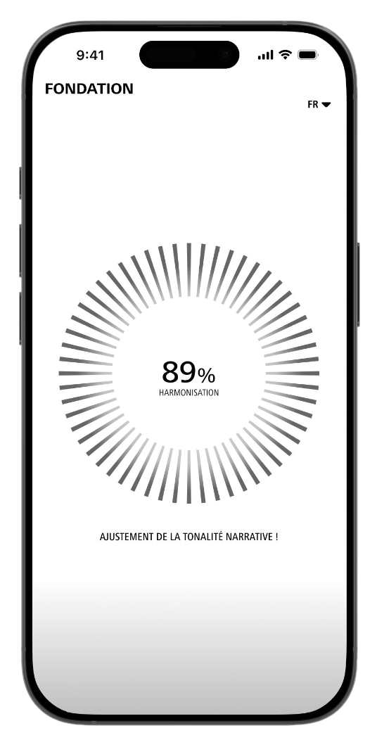 89% harmonization, narration tone adjusted